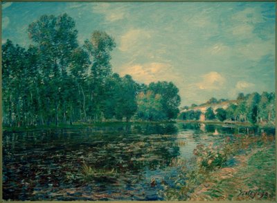 夏のロインターン 作： Alfred Sisley