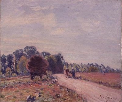 不明な画像 作： Alfred Sisley