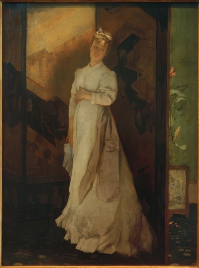 分離の手紙 作： Alfred Emile Stevens