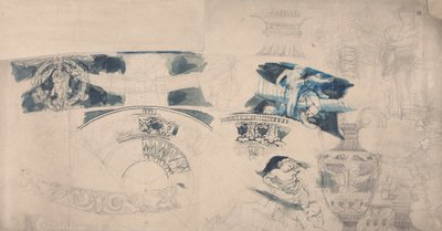 天井と内装の意匠 作： Alfred Emile Stevens