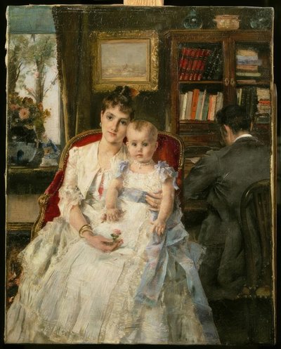 すべての幸せ 作： Alfred Emile Stevens