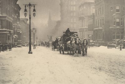 A Dreary Day、1897年頃（グラビア） 作： Alfred Stieglitz