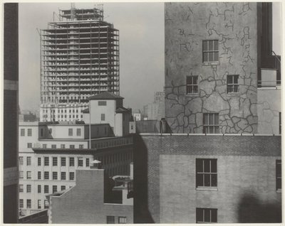 アメリカの場所、南西の私の窓から 作： Alfred Stieglitz