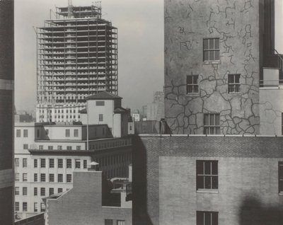 アメリカン プレイスの私の窓から、南西、1932 年。 作： Alfred Stieglitz