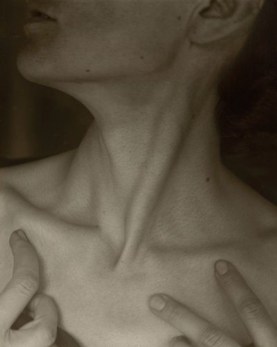ジョージア・オキーフ・ネック 作： Alfred Stieglitz