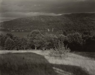 丘から望むレイク・ジョージ 作： Alfred Stieglitz