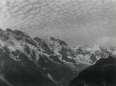 中雪と氷 作： Alfred Stieglitz
