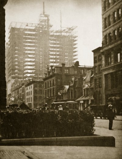 ニューヨーク市 作： Alfred Stieglitz