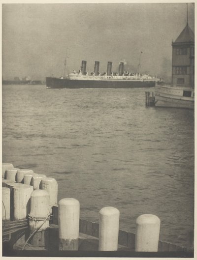 アウトワード バウンド、マウレタニア 作： Alfred Stieglitz