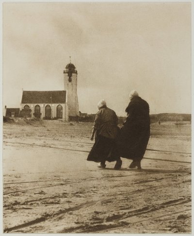 Scurrying Home、1894 年、1897 年に印刷。 作： Alfred Stieglitz