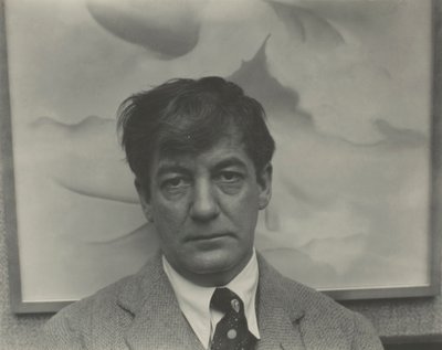 シャーウッド・アンダーソン、1923年。 作： Alfred Stieglitz