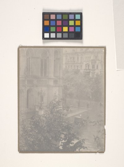 スナップショット - 私の窓から、ベルリン (グラビア) 作： Alfred Stieglitz