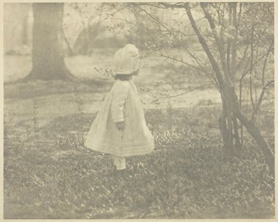 春 - ザ・チャイルド、1901年。 作： Alfred Stieglitz