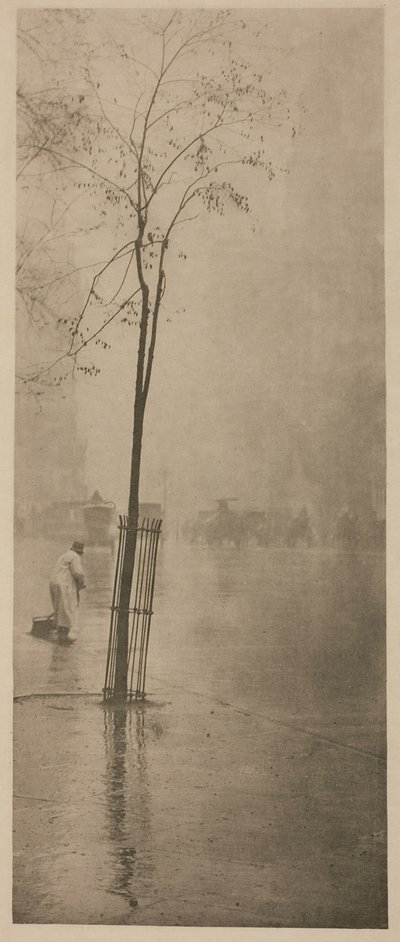 春のにわか雨 作： Alfred Stieglitz