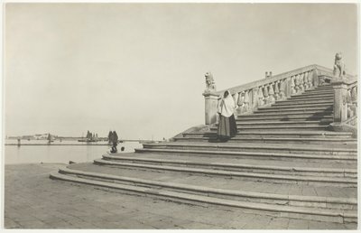 ベニスの石、キオッジャ、1887 年、1920 年に印刷。 作： Alfred Stieglitz