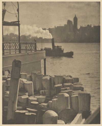 川向こうの街 作： Alfred Stieglitz