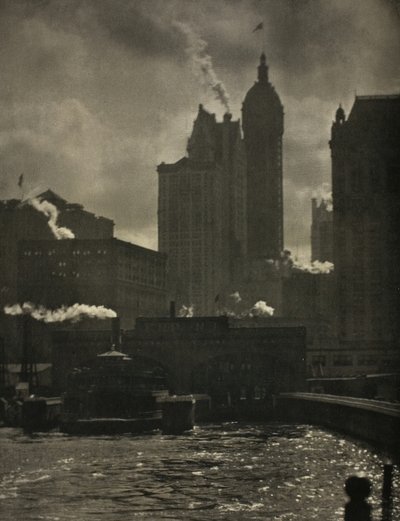 野望の都市、1910年。 作： Alfred Stieglitz
