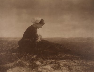 ネットメンダー、1894年。 作： Alfred Stieglitz