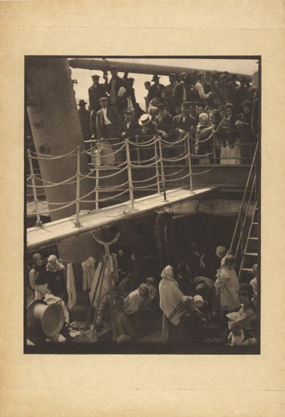 ステアレッジ 作： Alfred Stieglitz
