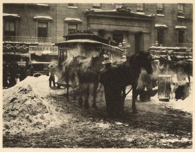 ターミナル、1893。 作： Alfred Stieglitz