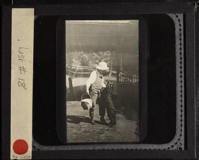 無題（オークローンでの "インキー "と姪エリザベス） 作： Alfred Stieglitz