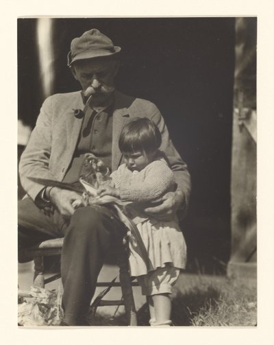 [イヴォンヌ・ブルソー＆フレッド・ヴァーナム]。 作： Alfred Stieglitz