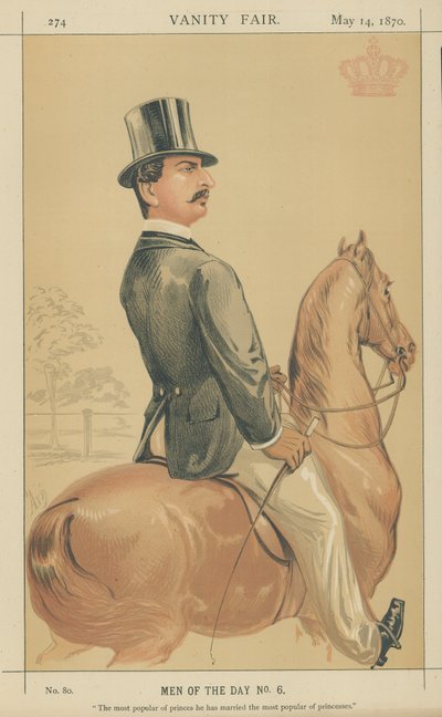 Prince Teck（カラーリトグラフ 作： Alfred Thompson