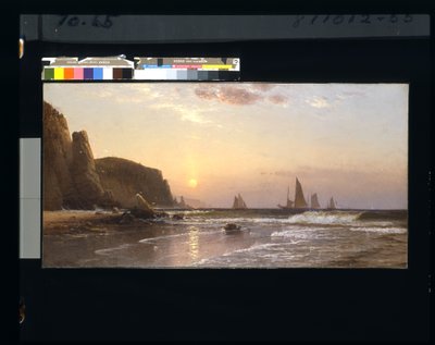 グランドマナンの朝（キャンバスに油彩） 作： Alfred Thompson Bricher