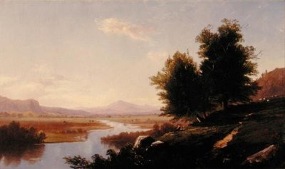 サコ川、マウント・ワシントン 作： Alfred Thompson Bricher