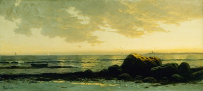 海景（キャンバスに油彩） 作： Alfred Thompson Bricher