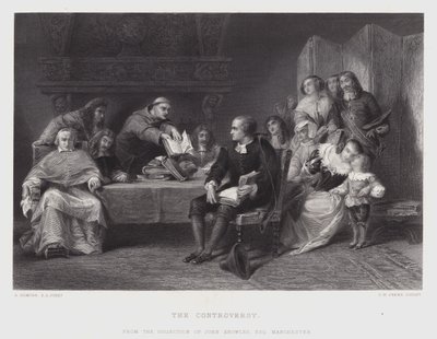 The Controversy（彫刻 作： Alfred W. (after) Elmore