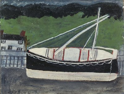 港のボート 作： Alfred Wallis