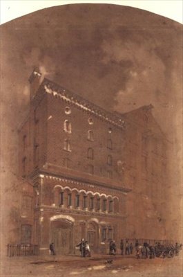 倉庫の建築図面 作： Alfred Waterhouse