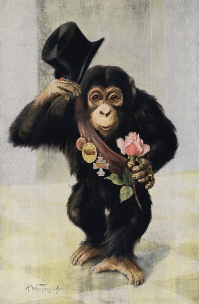明けましておめでとうございます！ 作： Alfred Weczerzick