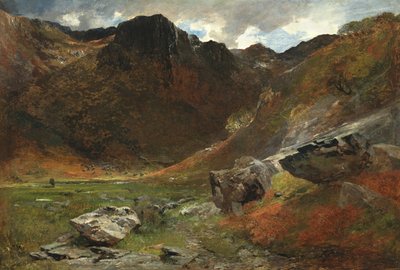 自然の湿地グレン 作： Alfred William Hunt