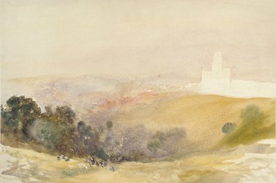 レッドヒルズのダーラム、1866-1880 作： Alfred William Hunt