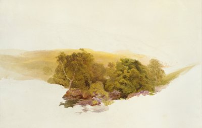 マーティンの丘、ドックウィッグ、c1862 作： Alfred William Hunt