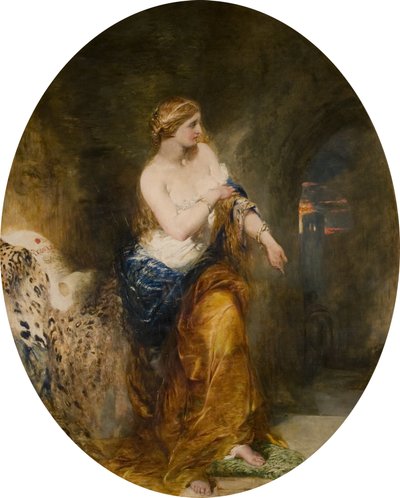 ゴディバ夫人、1856年 作： Alfred Woolmer