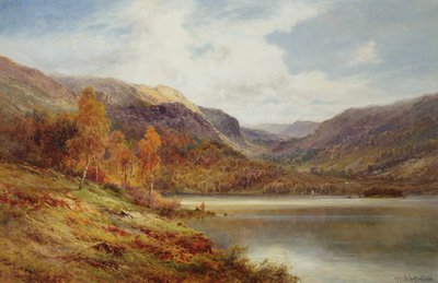 ハイランドの10月 作： Alfred de Breanski