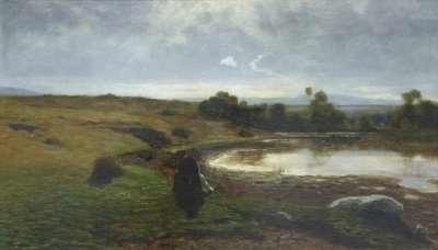 クリースの朝 1863年頃 油彩・カンヴァス 作： Alfredo D