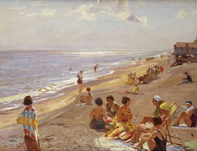 Silver Morning, Aldeburgh 作： Algernon Mayow Talmage