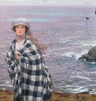 チェックショール、1915 作： Algernon Mayow Talmage