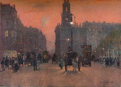セント。 メアリー・ル・ストランド、c1909 作： Algernon Talmage