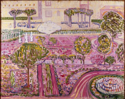 バラ園 作： Alice Bailly
