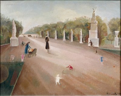 リュクサンブール公園 作： Alice Bailly