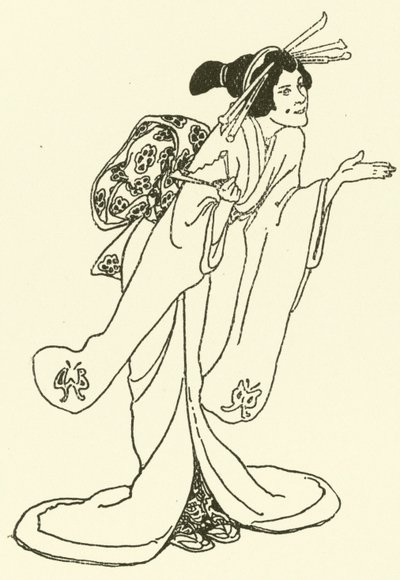 ミカドの物語のイラスト（彫刻） 作： Alice Bolingbroke (after) Woodward
