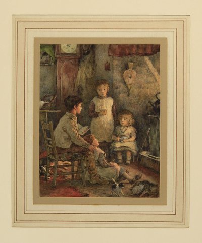 火の子供たち（紙にトイレ） 作： Alice Clausen