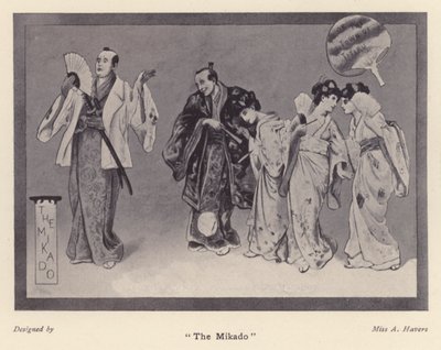 "The Mikado" (litho) 作： Alice Havers