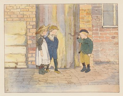 ダファーの凱旋（カラーリトグラフ） 作： Alice Maud Beddington