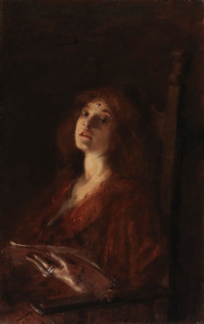 歌、約。 1895年。 作： Alice Pike Barney